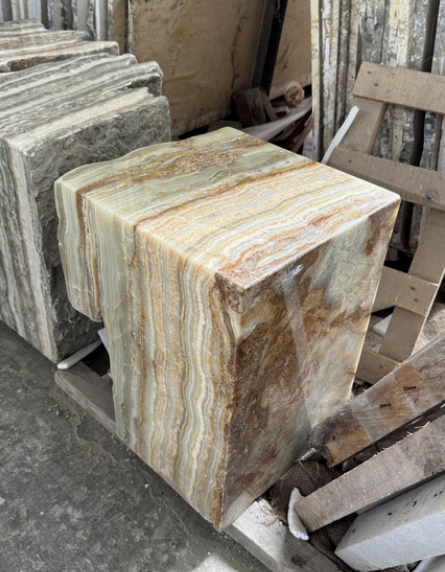 Custom Stone Decorative Stool